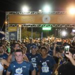 Mais de 800 atletas durante a largada do SESI Corrida do Trabalhador