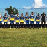 Jogadores do Palmas antes do encontro contra o Iporá (GO) pela Série D