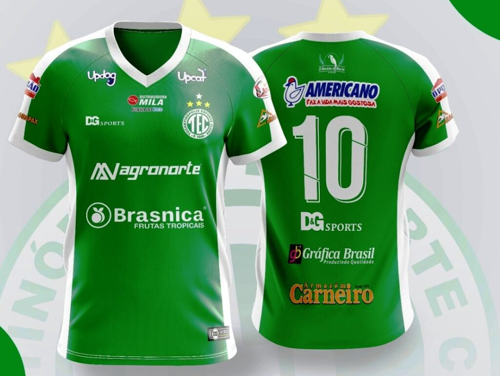 Camisa ilustrativa número 1 oficial do Tocantinópolis 