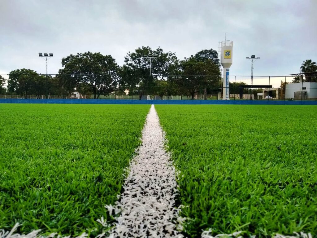 Campo de futebol society da AABB Palmas 