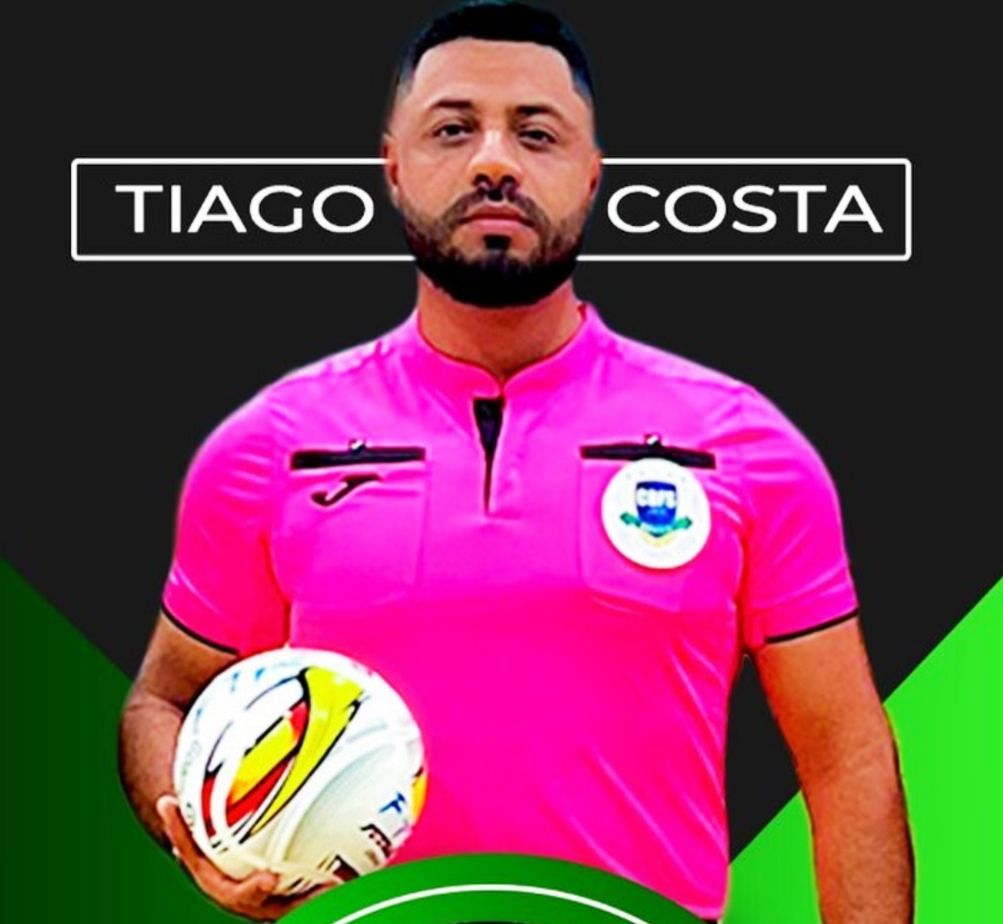 árbitro tocantinense Tiago Costa